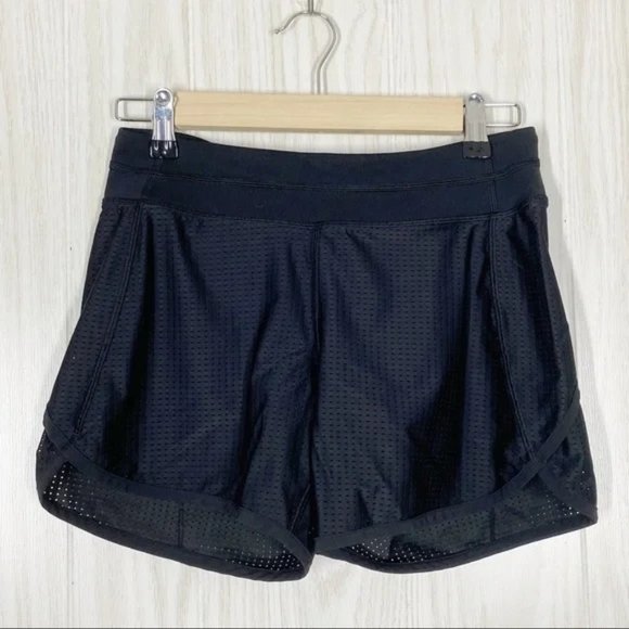 Ivivva Other - Ivivva By Lululemon | Black Mesh Running Shorts Size 14 Girls